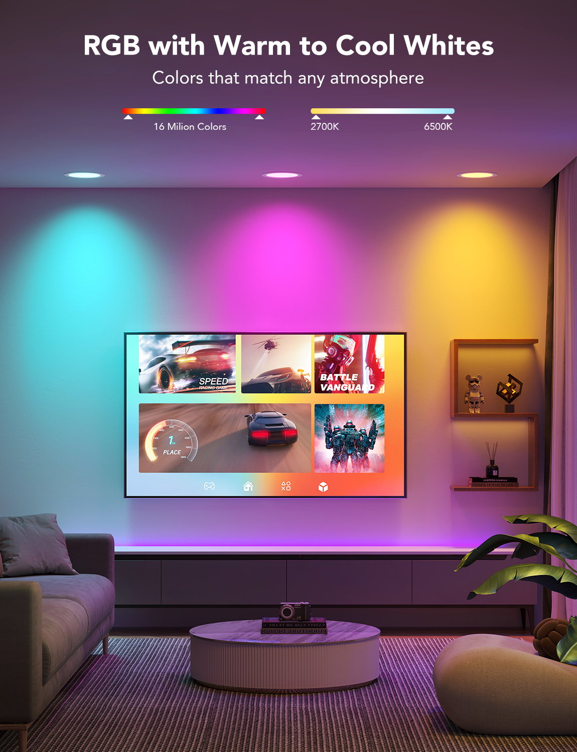 Govee 4-Inch Smart Recessed Lighting