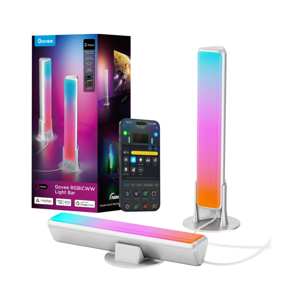 Govee RGBICWW Light Bar