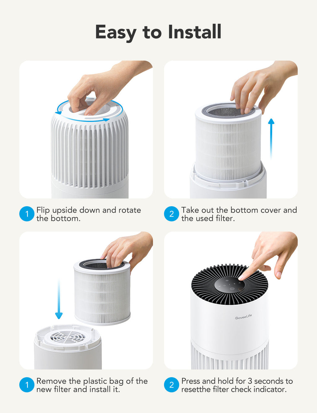 GoveeLife Smart Air Purifier Lite
