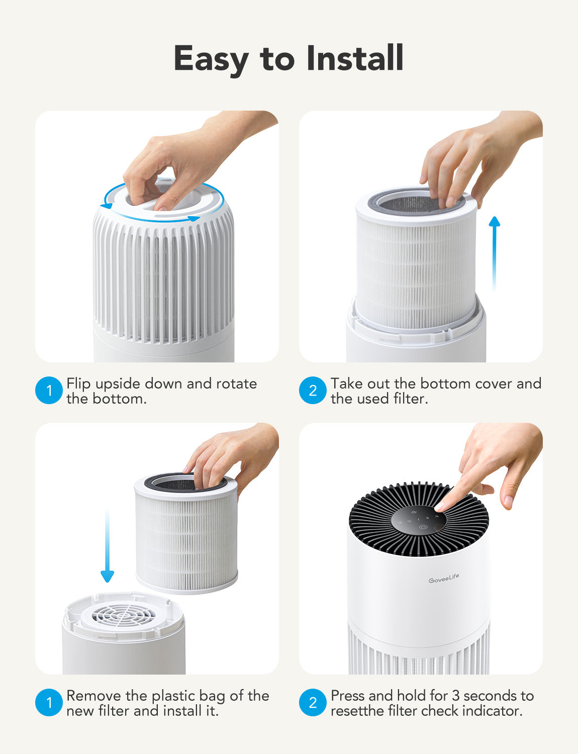 GoveeLife Smart Air Purifier Lite