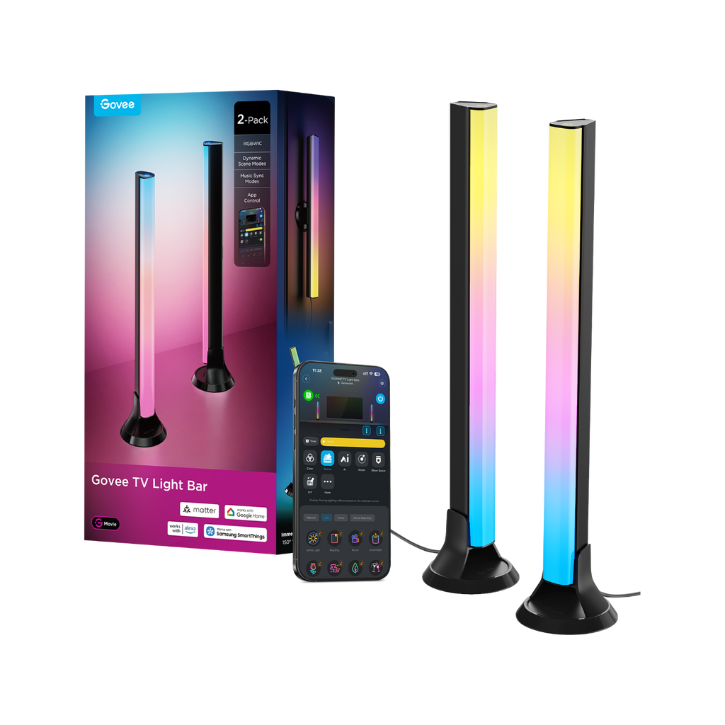 Govee RGBWIC TV Light Bars for 45-70 inch TVs
