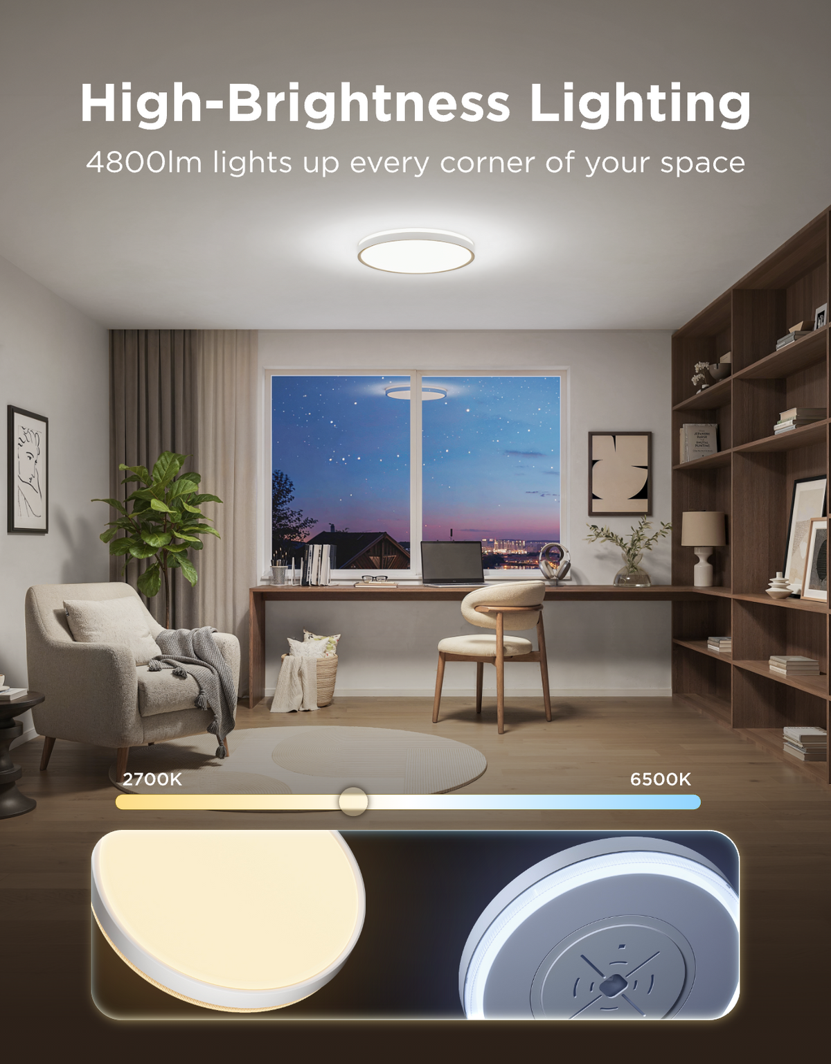 Govee 18-Inch Ceiling Light Pro