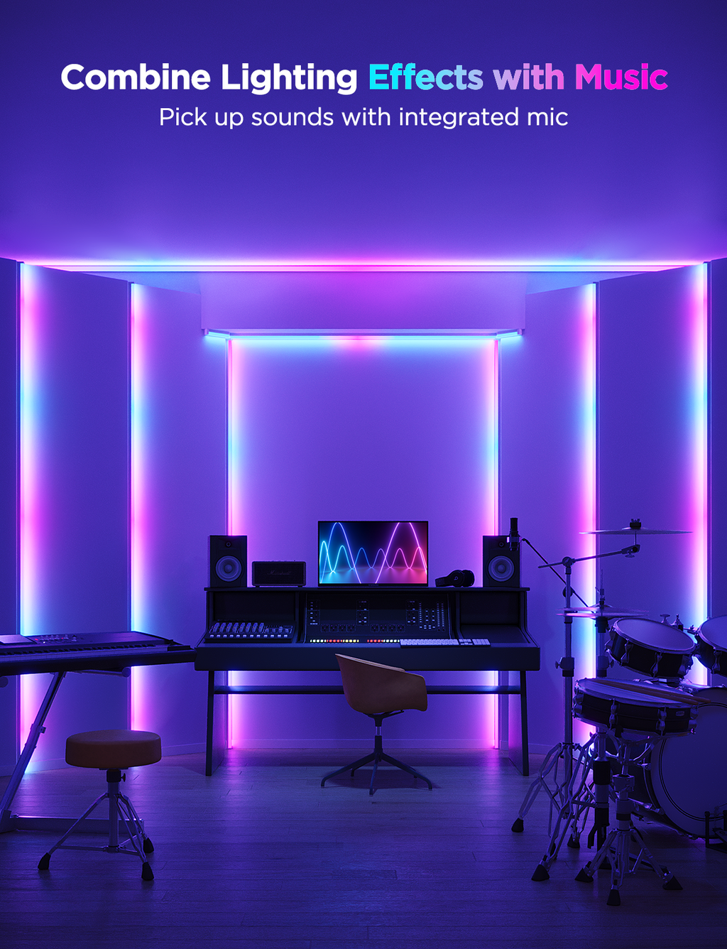 Govee RGBIC LED Strip Lights with Covers