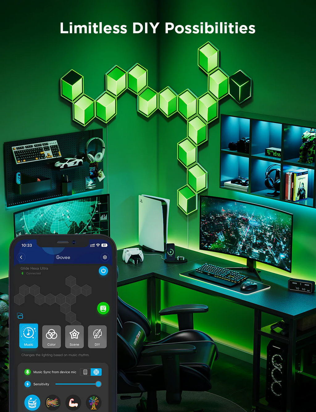 Govee Glide Hexagon Light Panels Ultra
