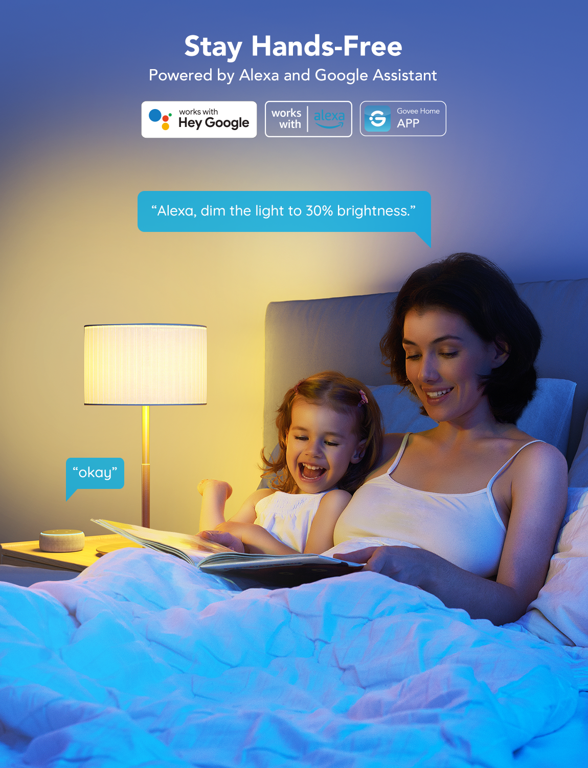 Govee A19 Smart RGBWW Bulbs E26 1200lm