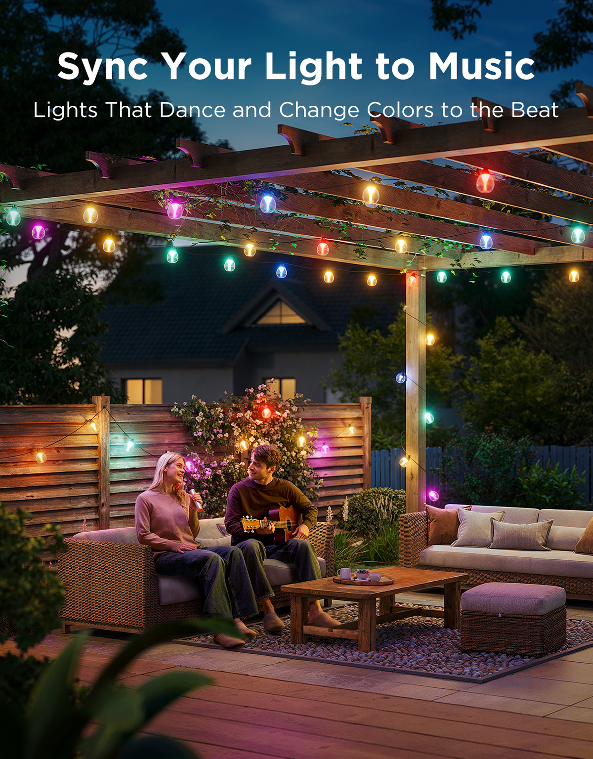 Govee Outdoor Clear Bulb String Lights