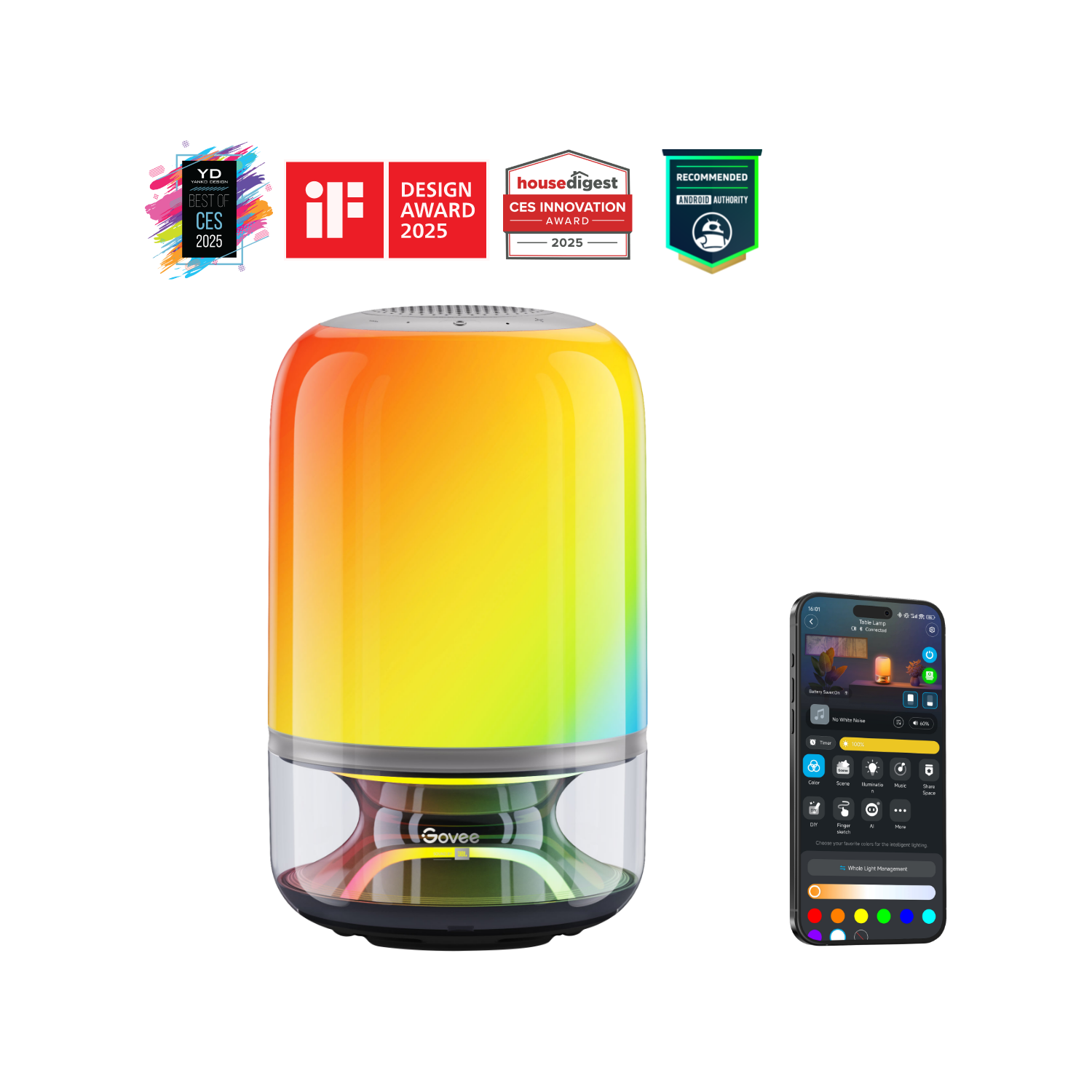 Govee Table Lamp 2 Pro x Sound by JBL