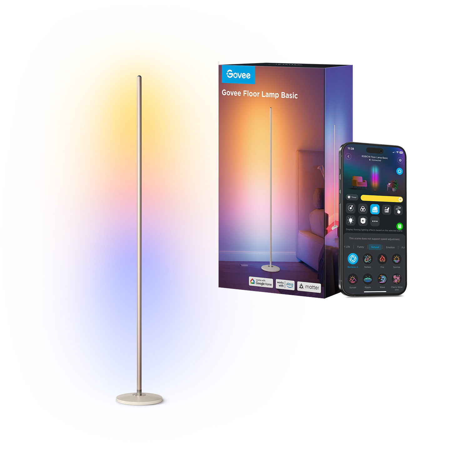 Govee RGBICW Smart Floor Lamp Basic