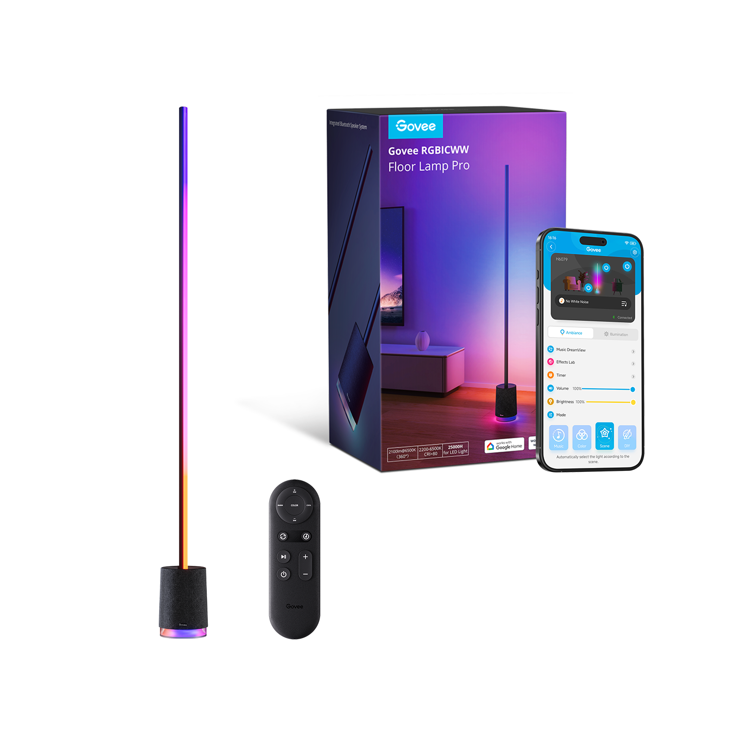 Govee RGBICWW Floor Lamp Pro