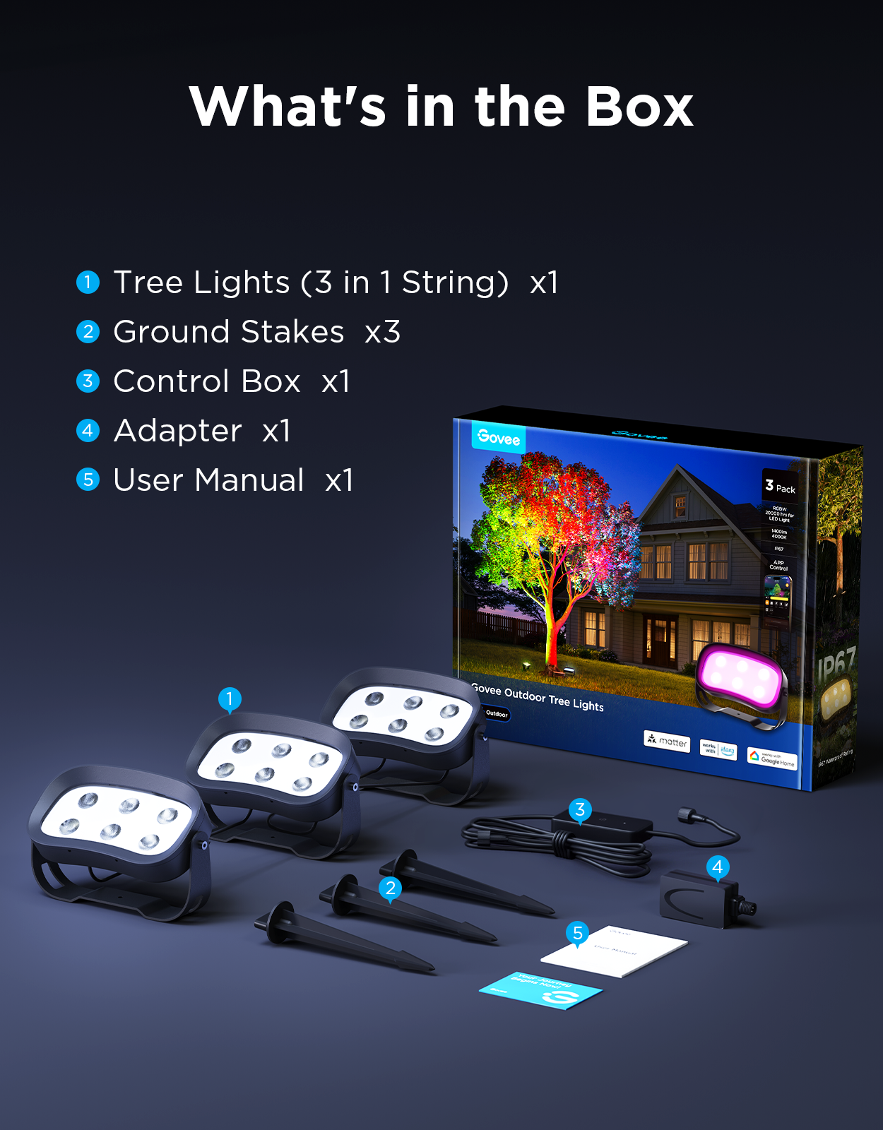 Govee Outdoor Tree Lights