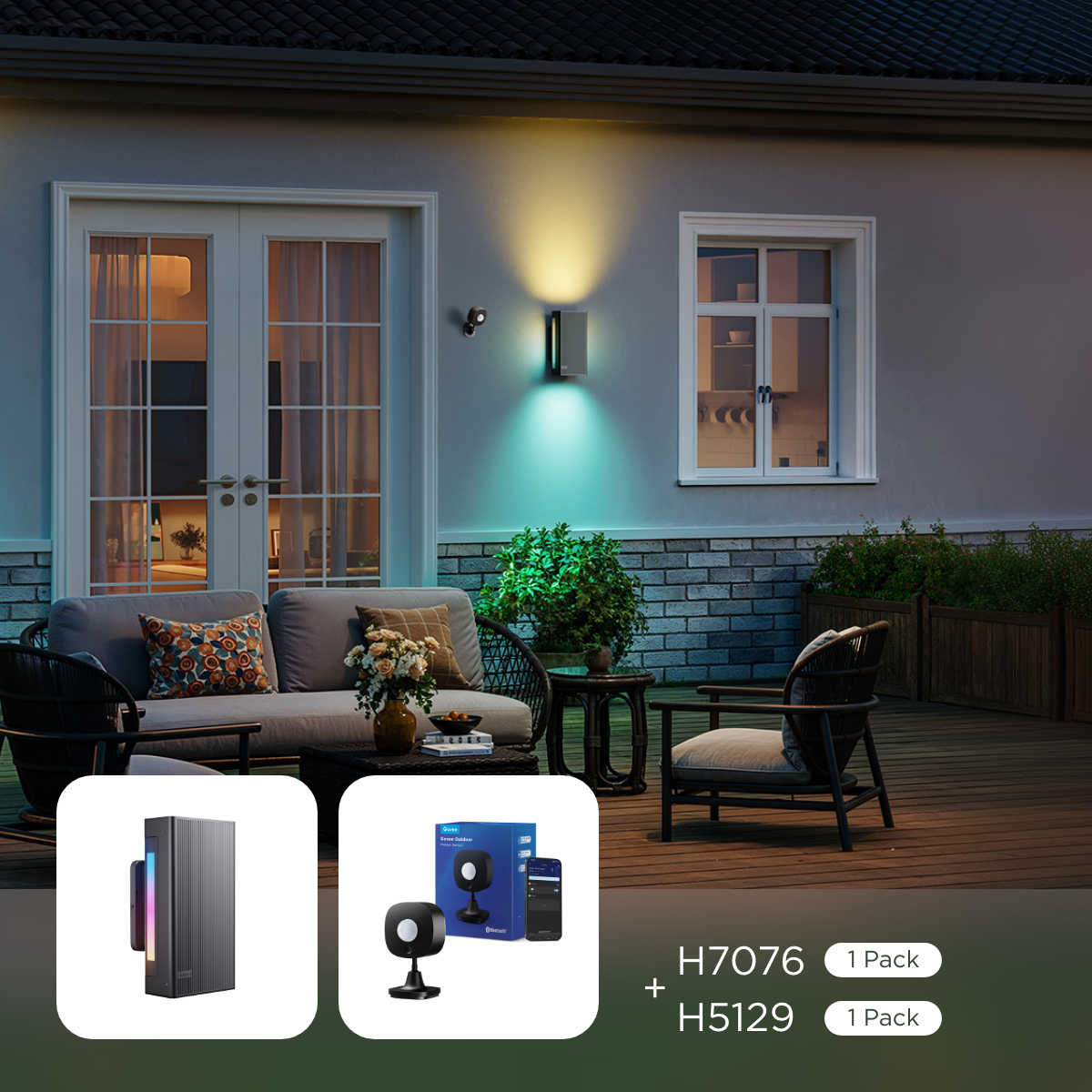 Govee Outdoor UpDown Wall Light