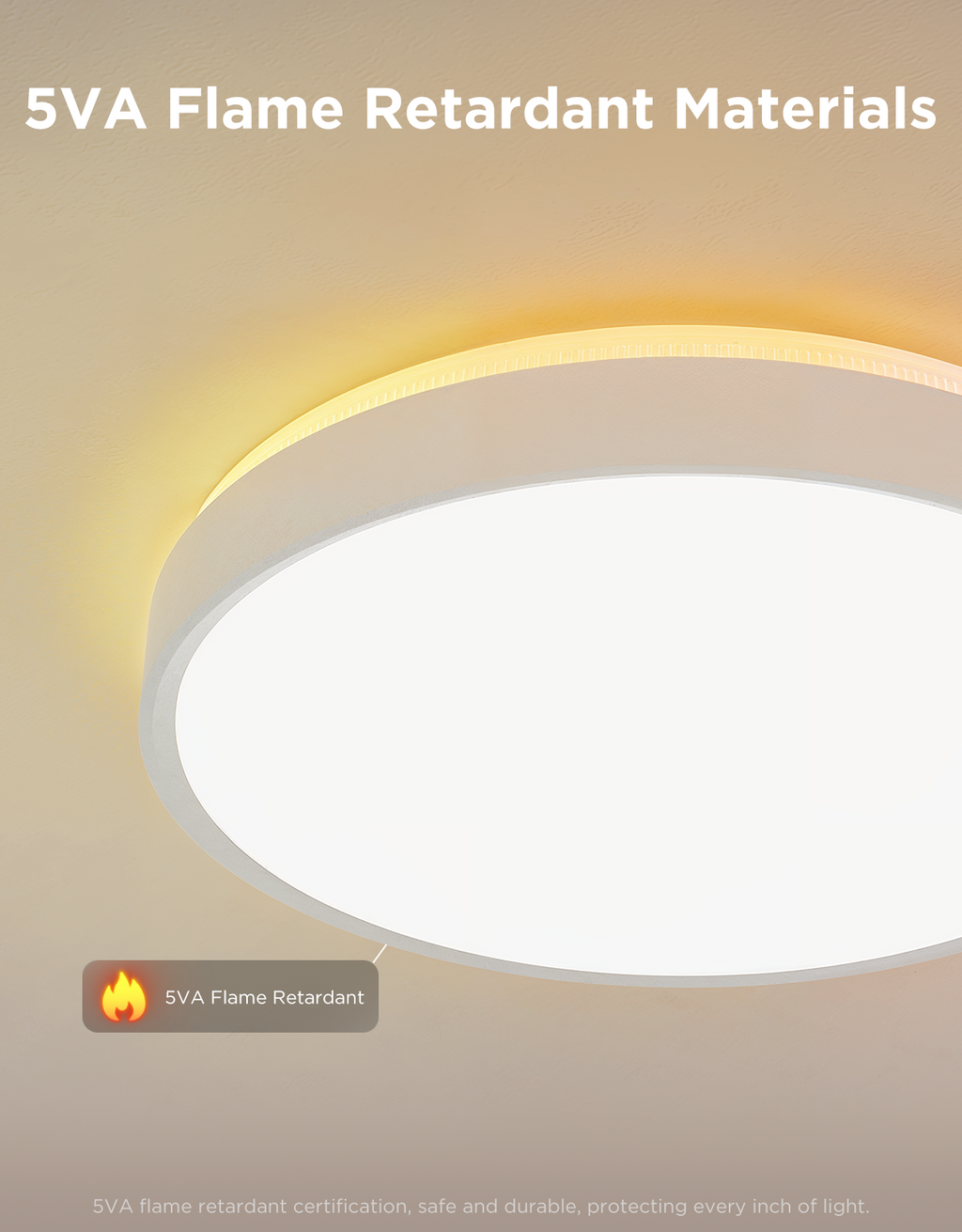 Govee 15-Inch RGBICWW Smart Ceiling Light Pro