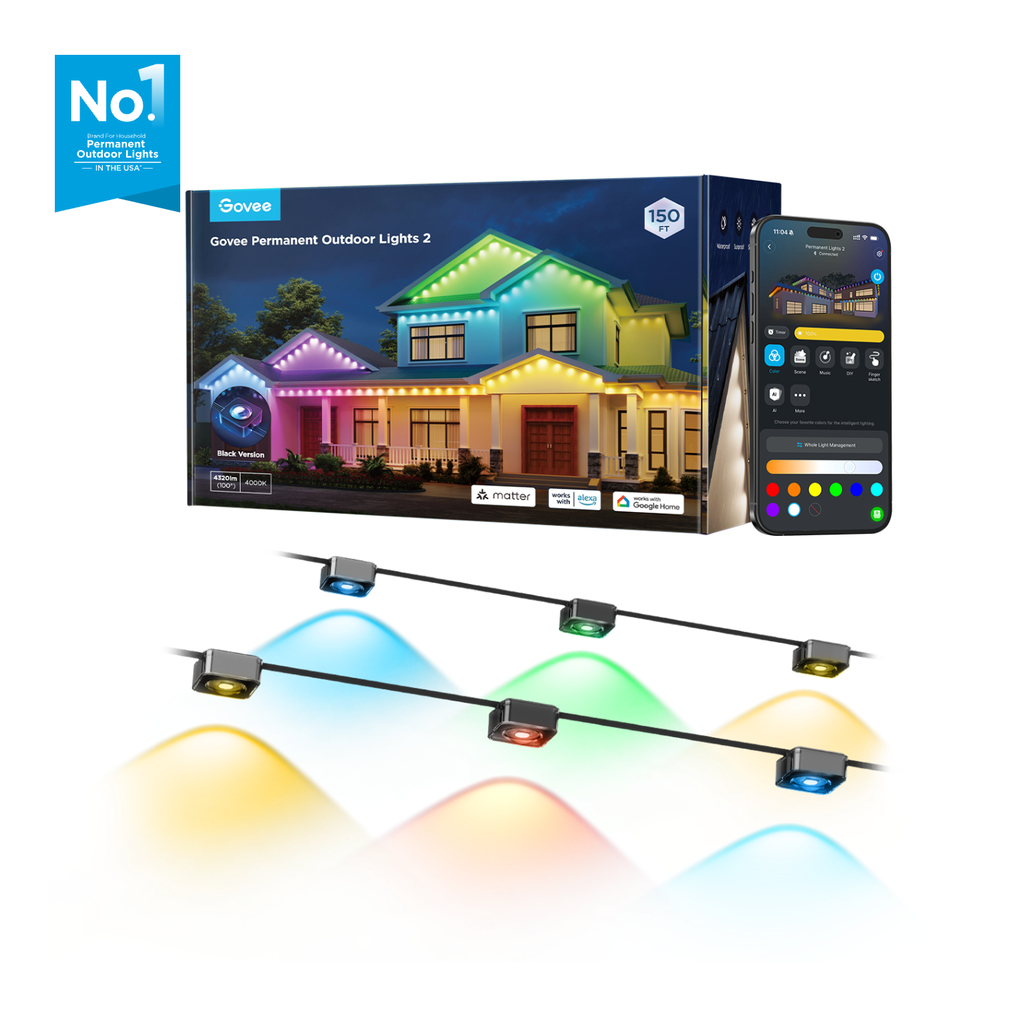 Govee Permanent Outdoor Lights 2