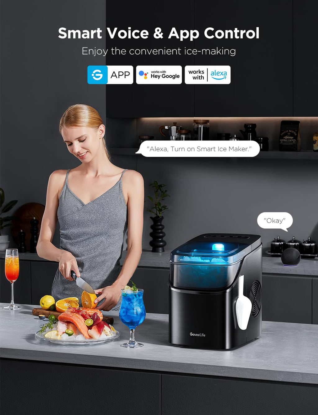GoveeLife Smart Countertop Ice Maker 1s