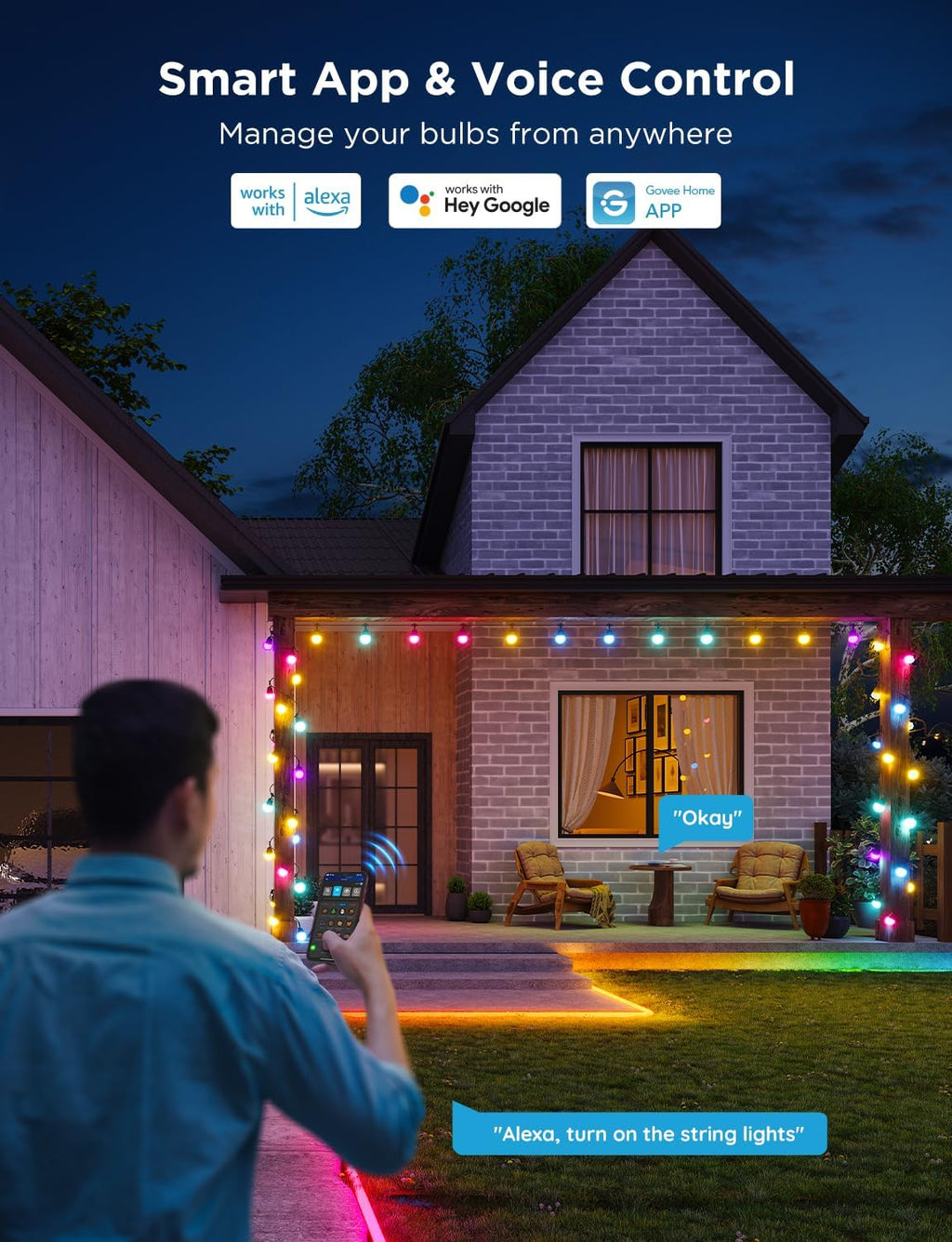 Govee Outdoor String Lights 2