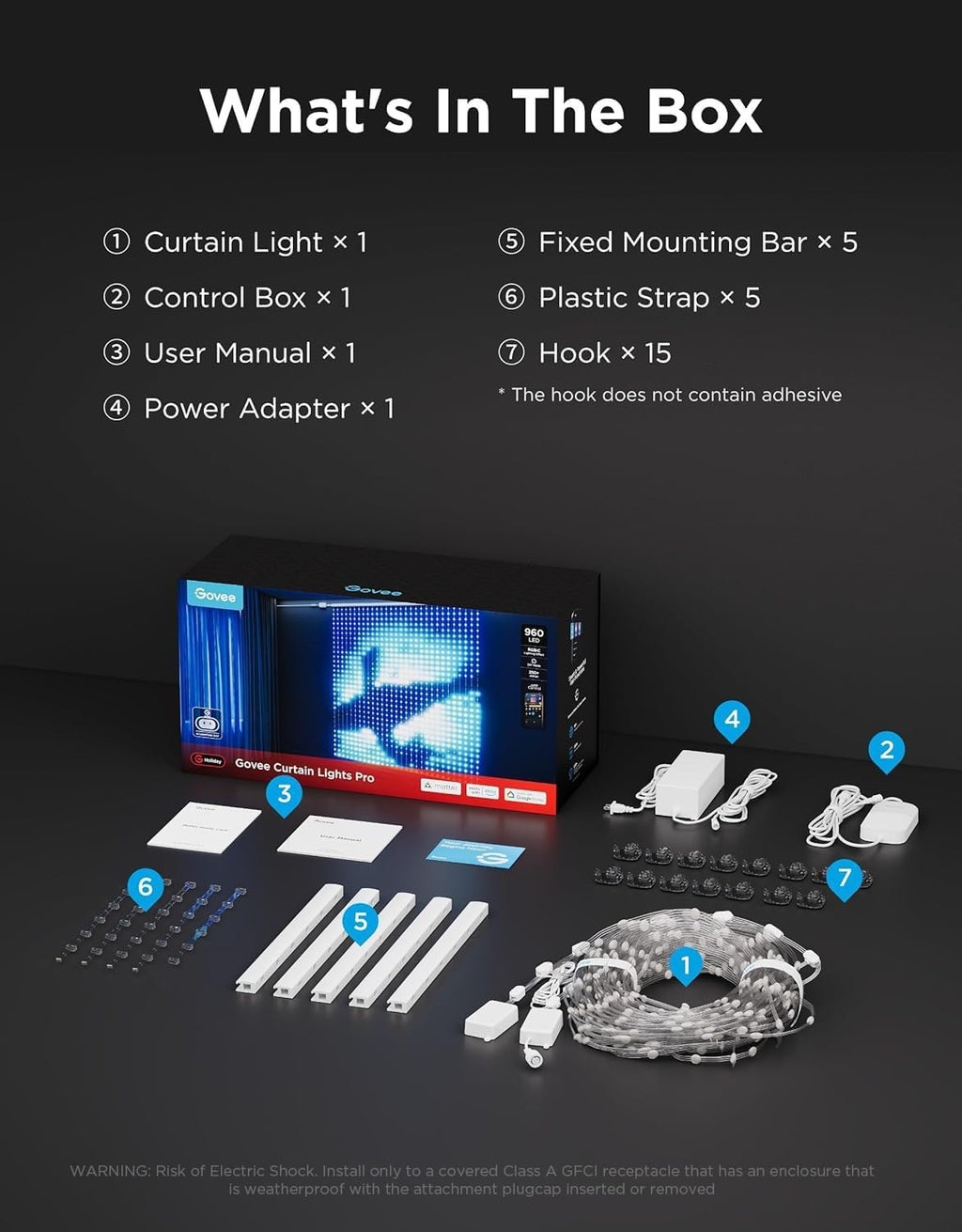 Govee Curtain Lights Pro