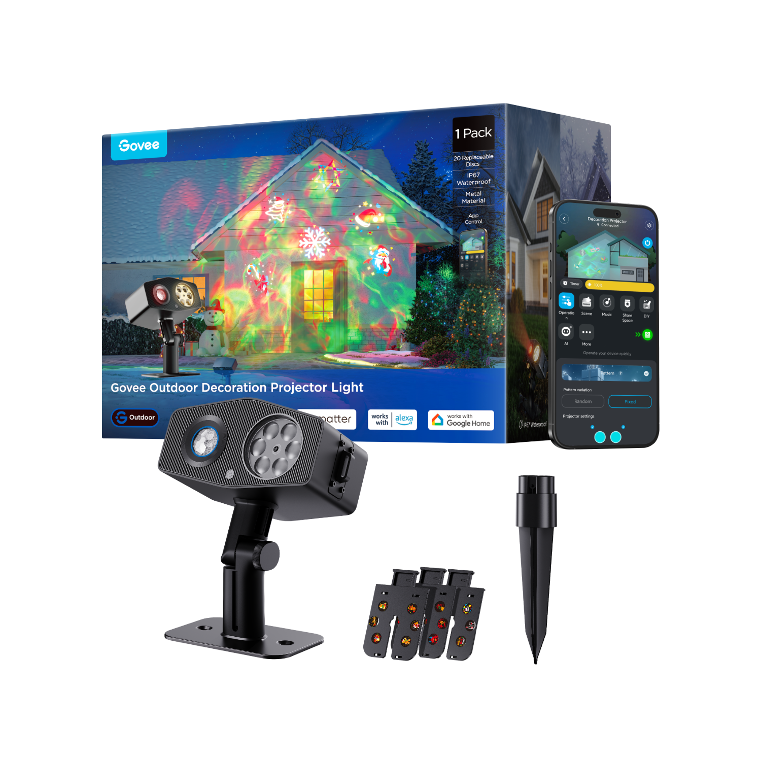 Govee Outdoor Decoration Projector Light
