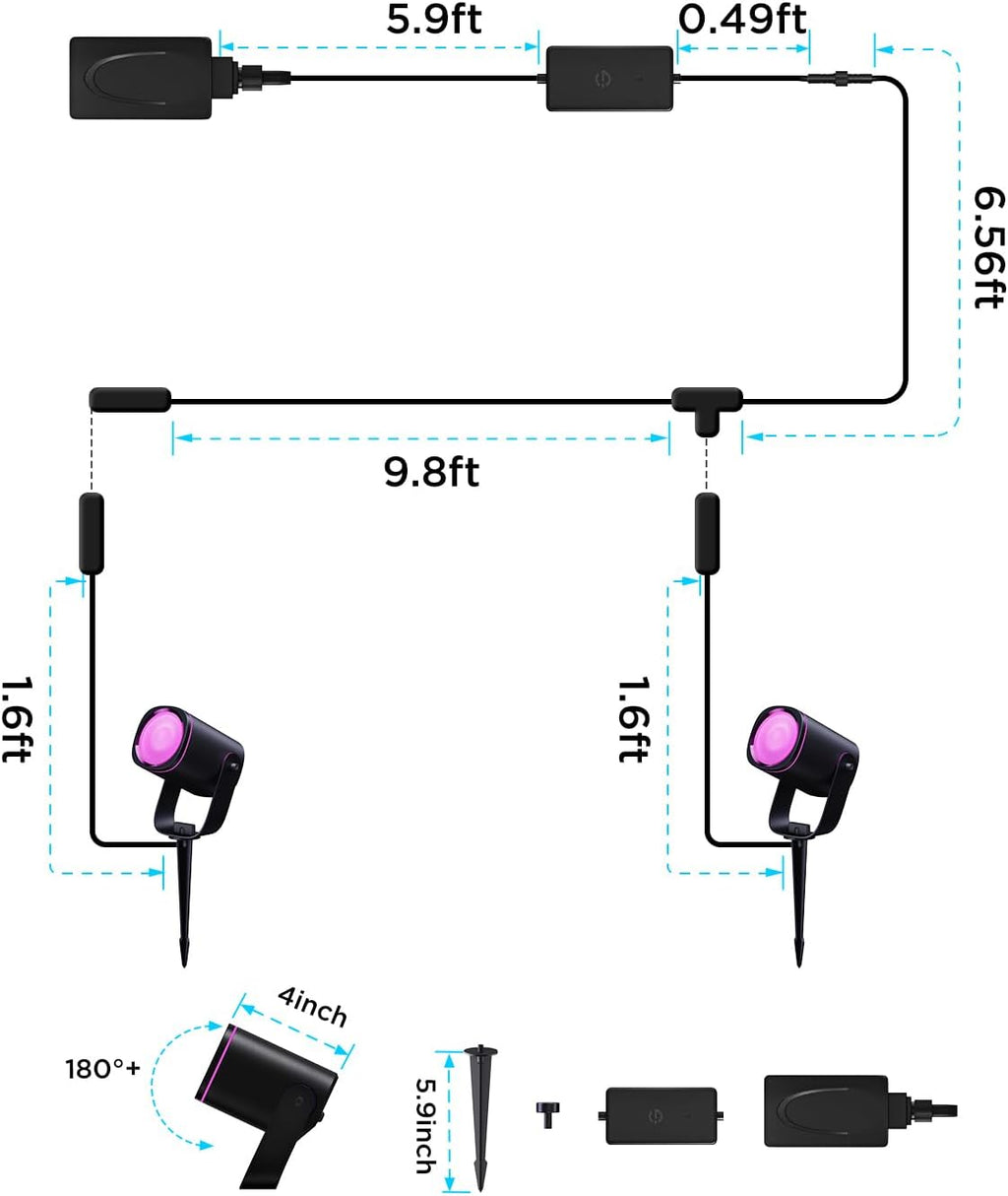 Govee Outdoor Spotlights 2