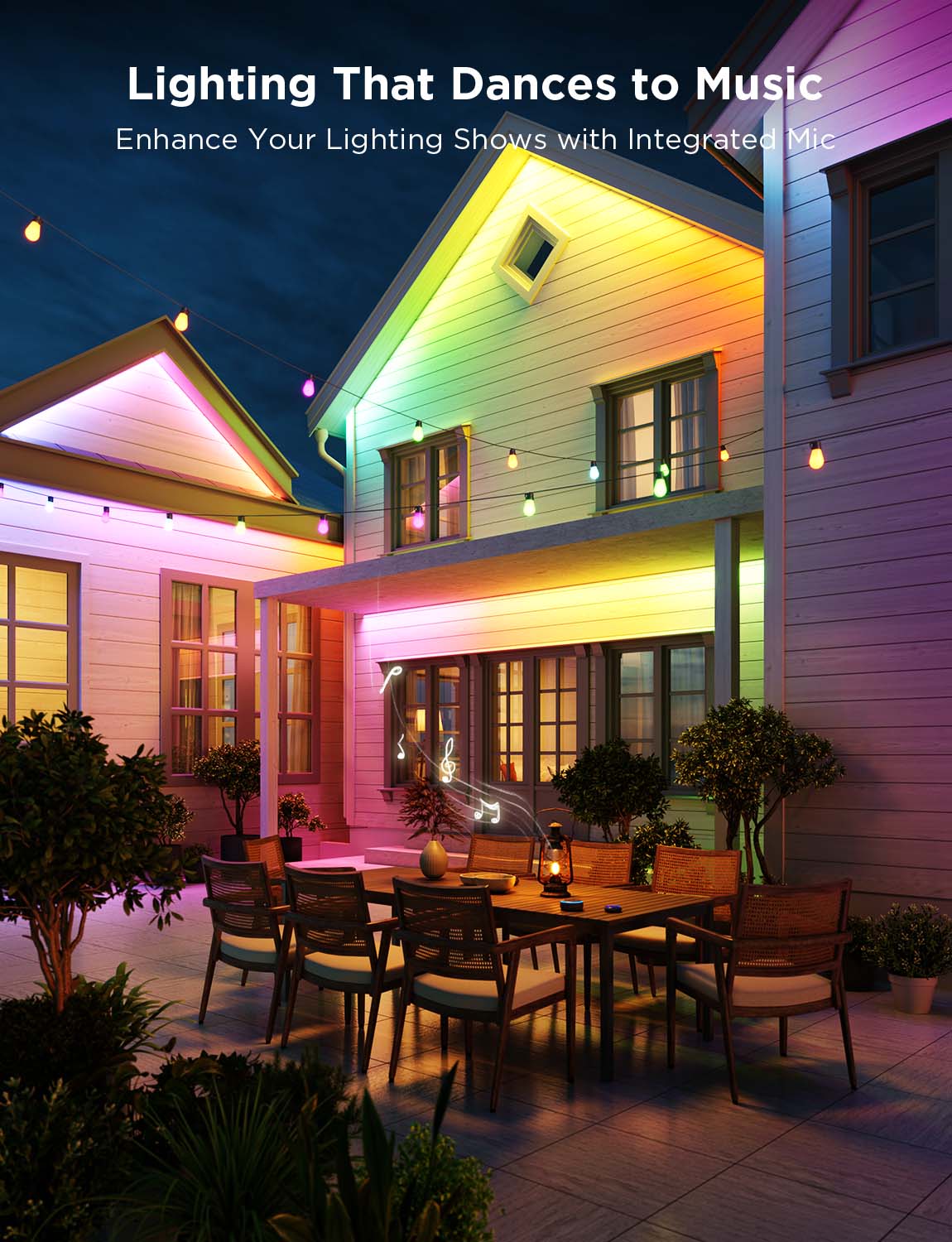 Govee RGBICWW Outdoor LED Strip Lights