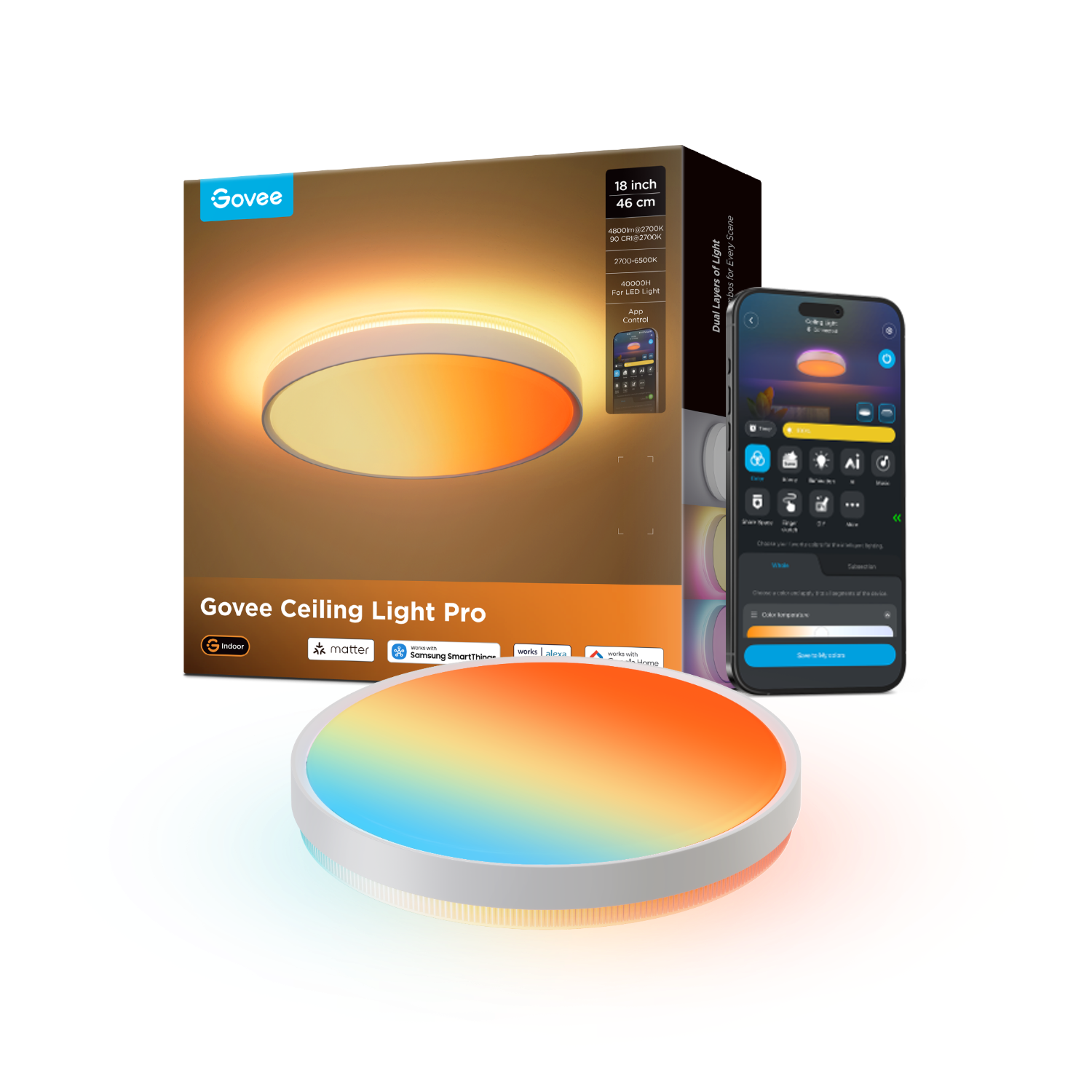 Govee 18-Inch Ceiling Light Pro