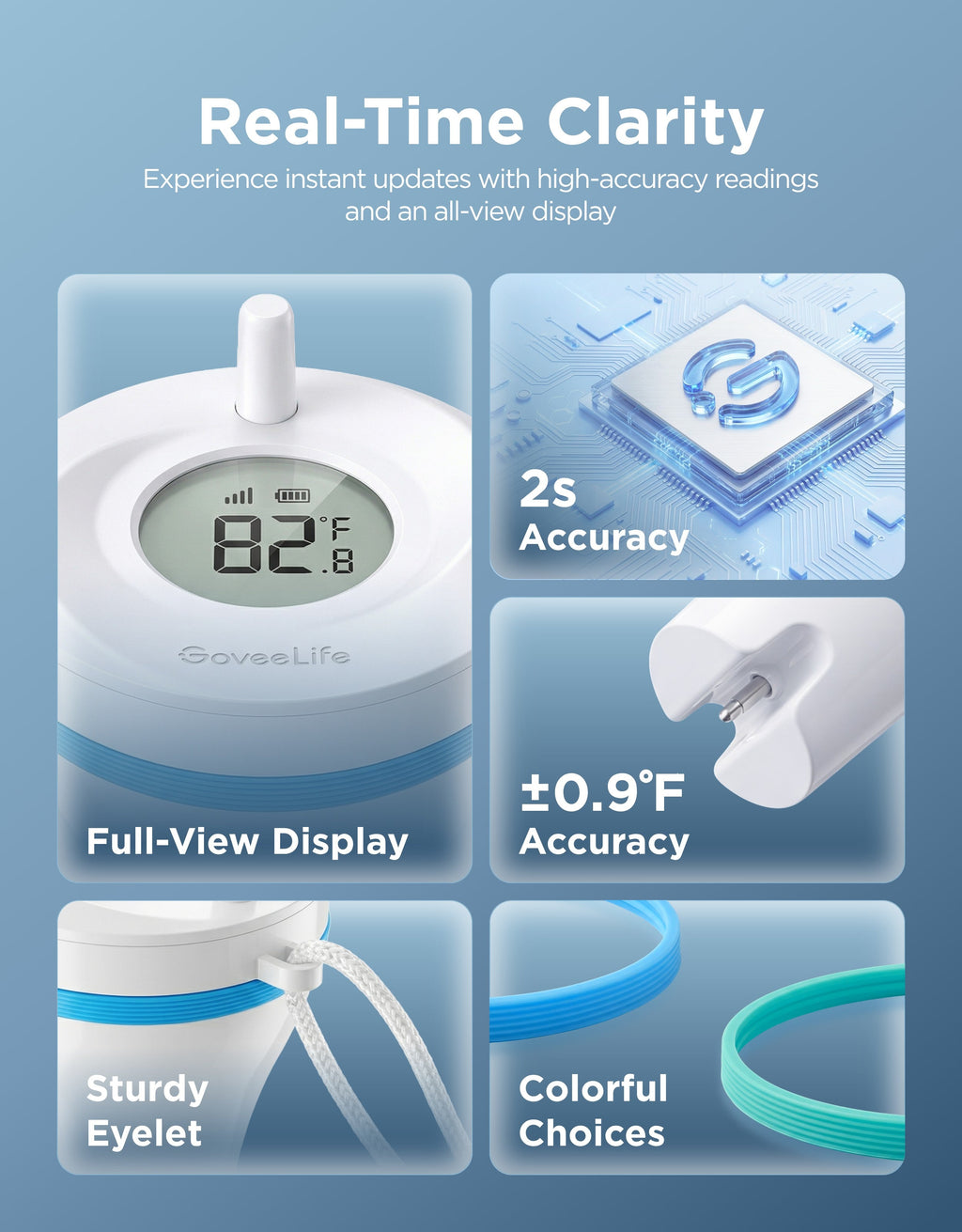 GoveeLife Smart Pool Thermometer P2