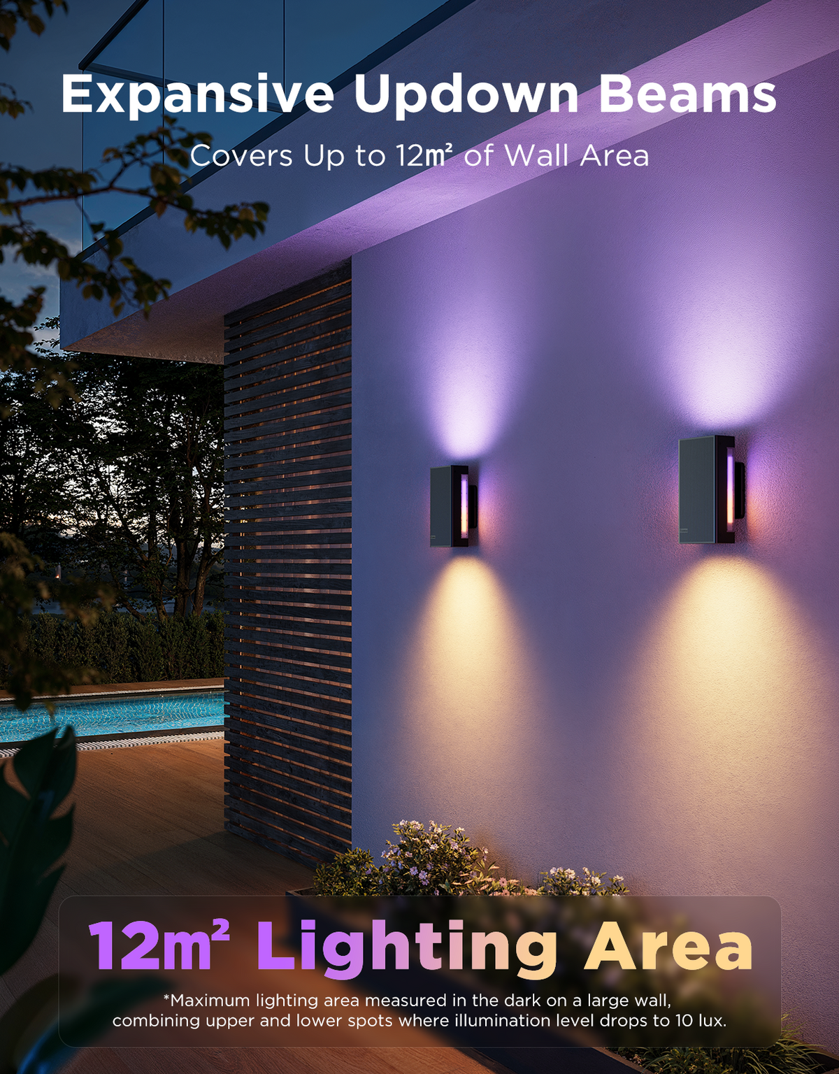 Govee Outdoor UpDown Wall Light