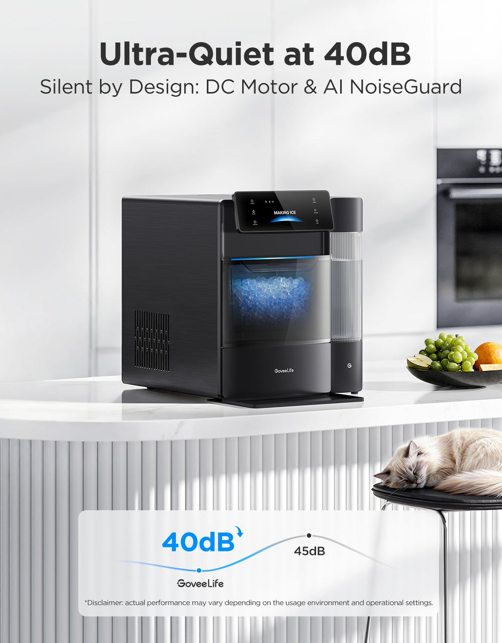 GoveeLife Smart Nugget Ice Maker Pro