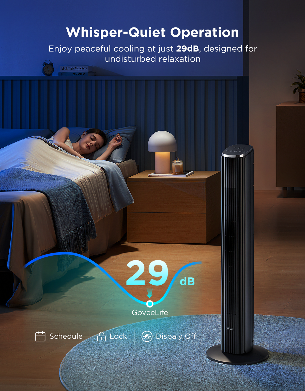 GoveeLife 36'' Smart Tower Fan 2