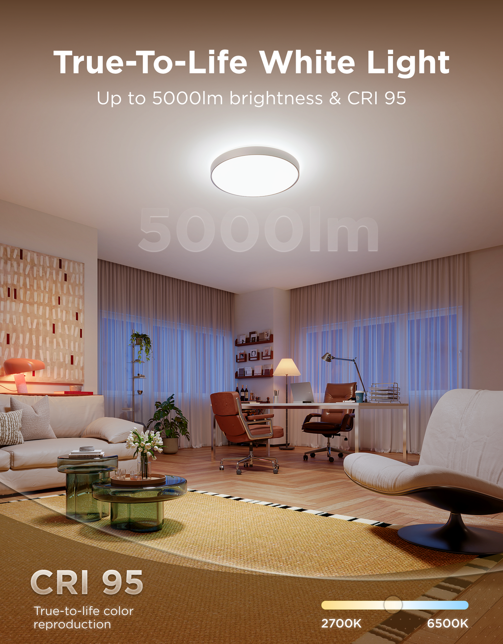 Govee 21-Inch Smart Ceiling Light Ultra