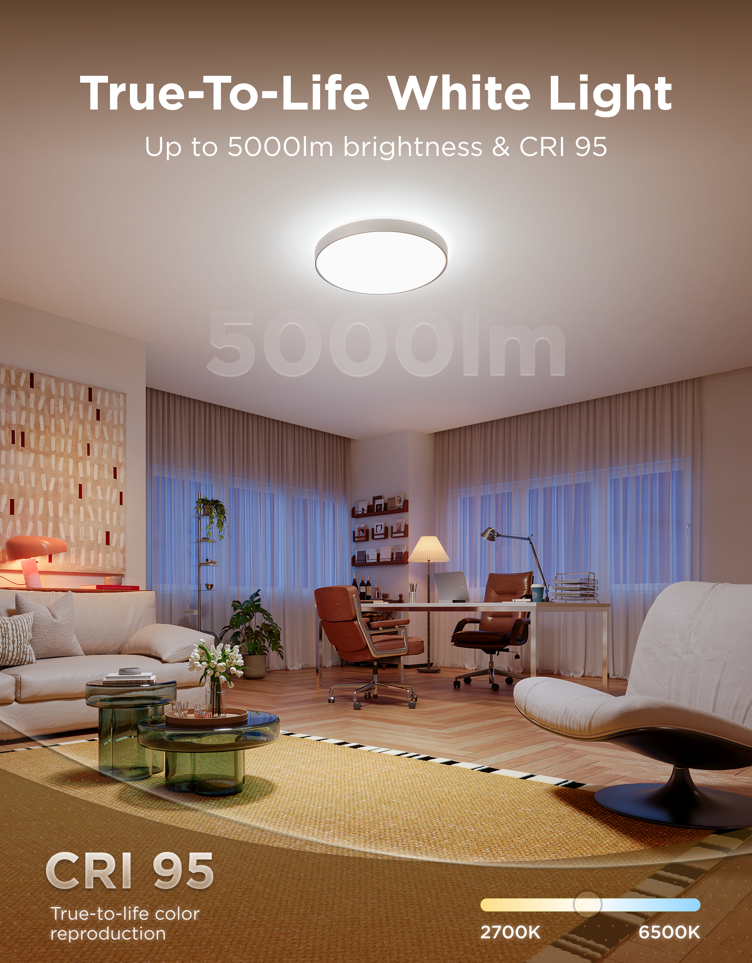 Govee 21-Inch Smart Ceiling Light Ultra