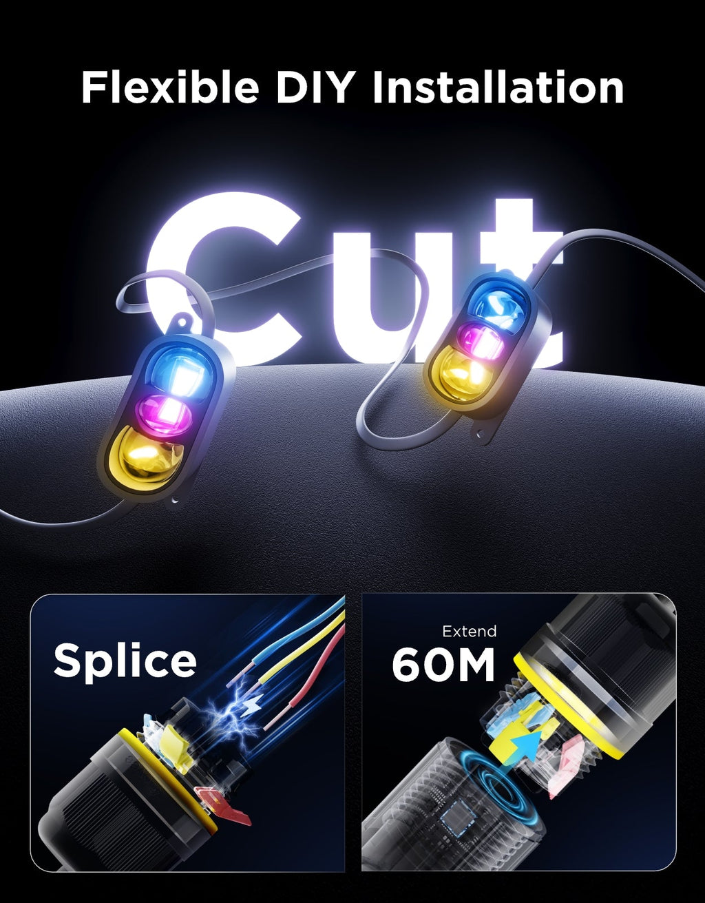 Govee Permanent Outdoor Lights Prism