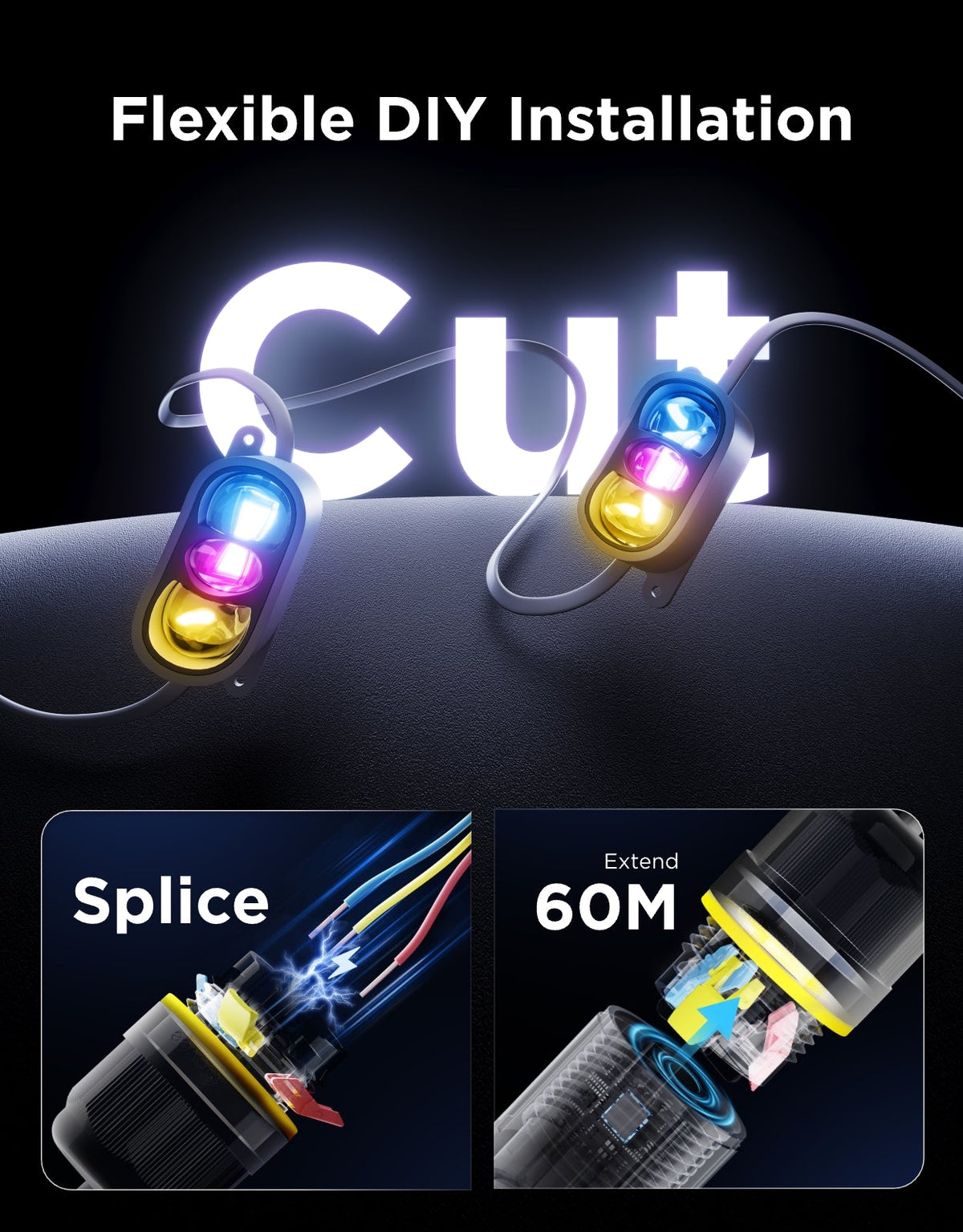 Govee Permanent Outdoor Lights Prism
