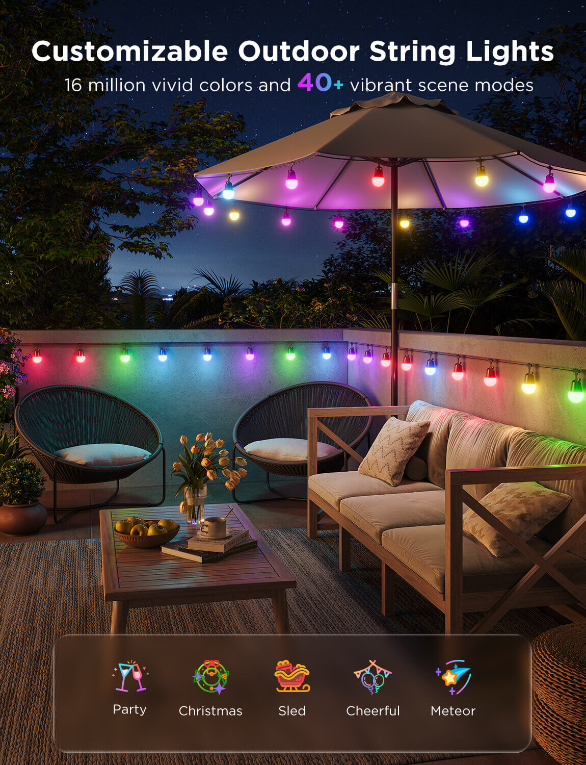 Govee Outdoor String Lights 2