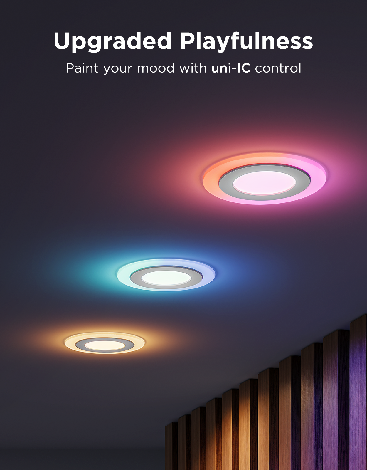 Govee 4/6 Inch Smart Recessed Lights Pro with Night Light