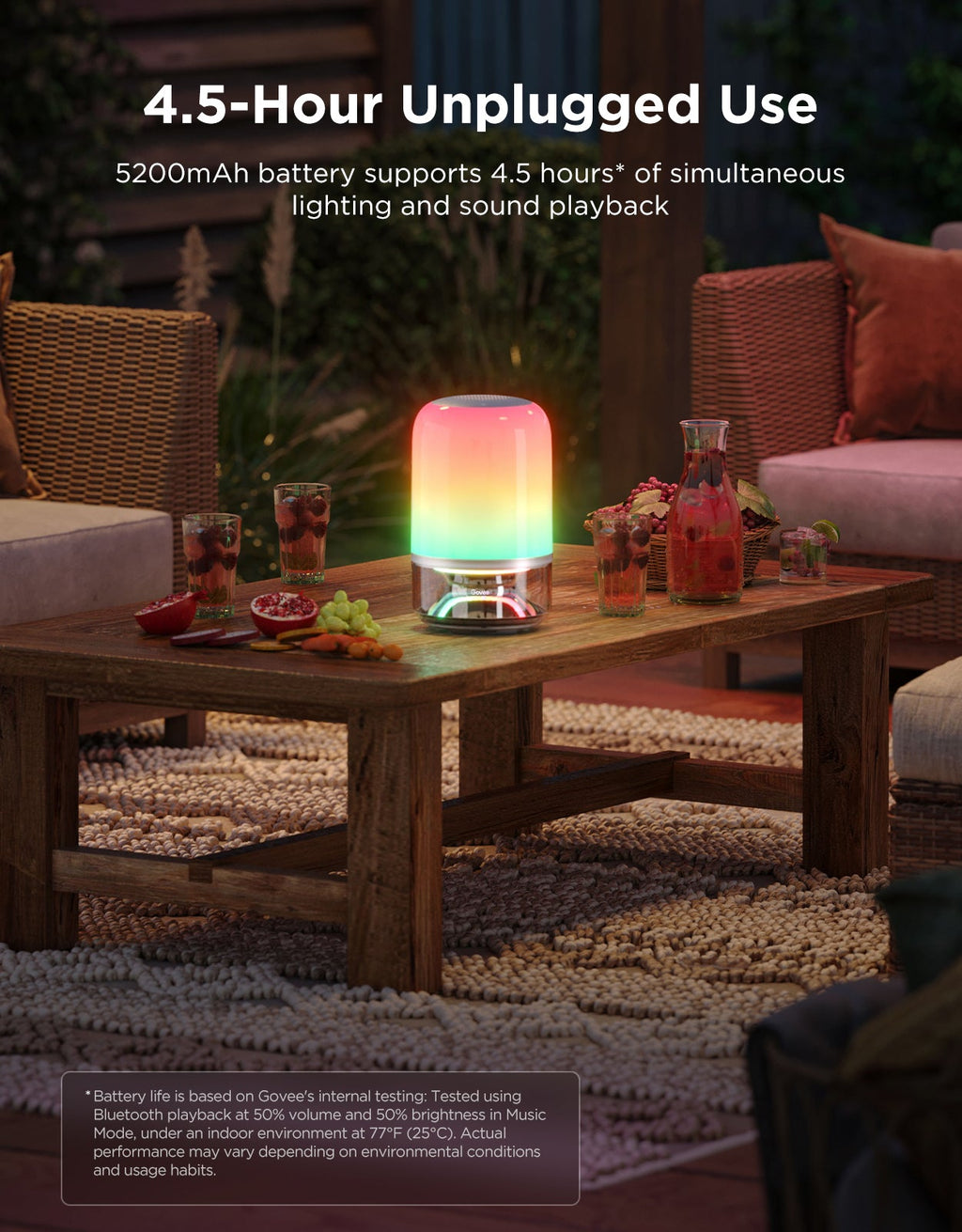 Govee Table Lamp 2 Pro x Sound by JBL