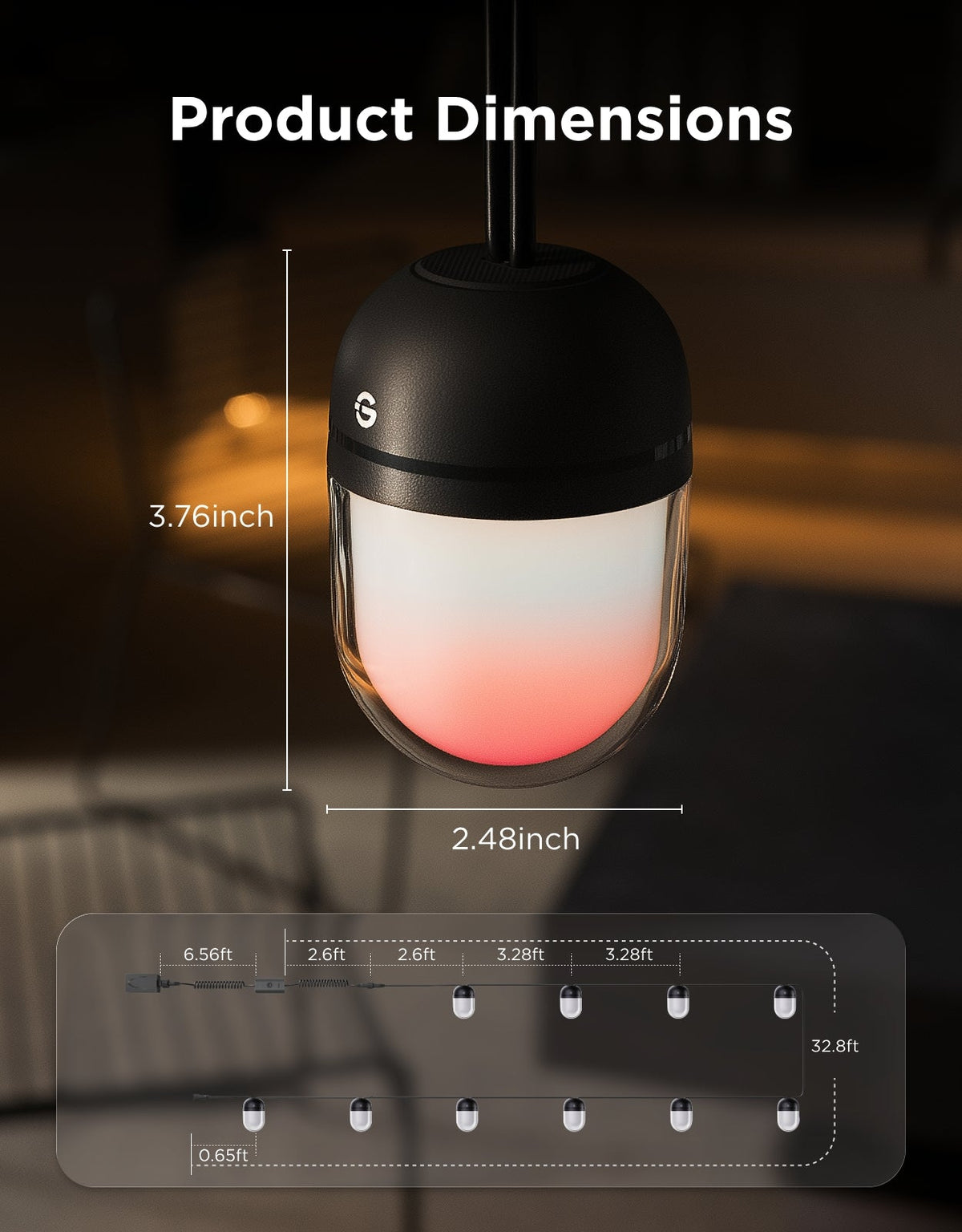 Govee Outdoor Chromatic String Lights