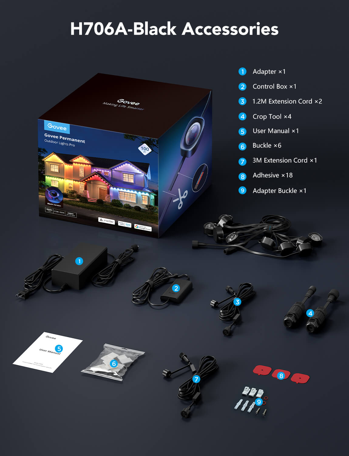 Govee Permanent Outdoor Lights Pro
