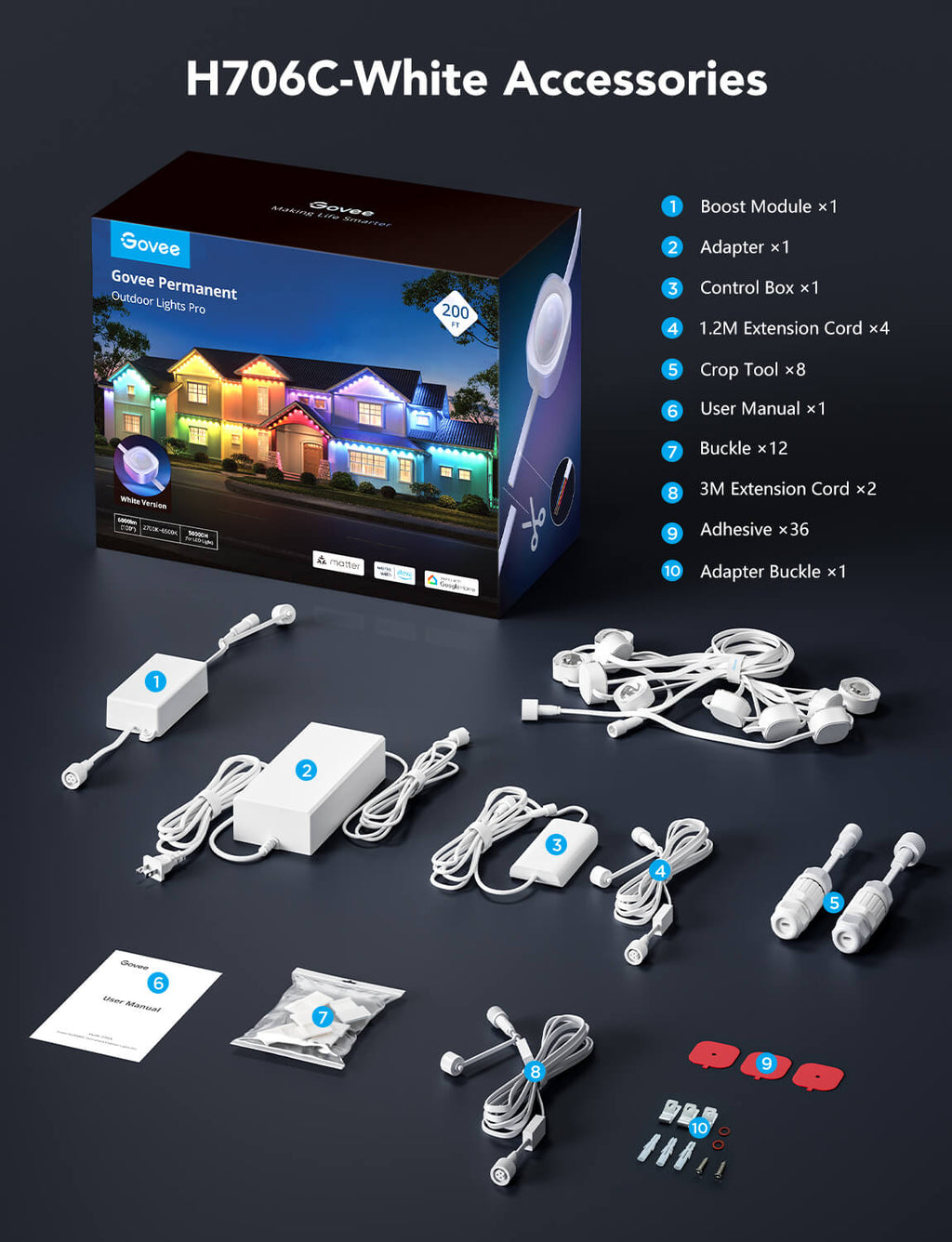 Govee Permanent Outdoor Lights Pro