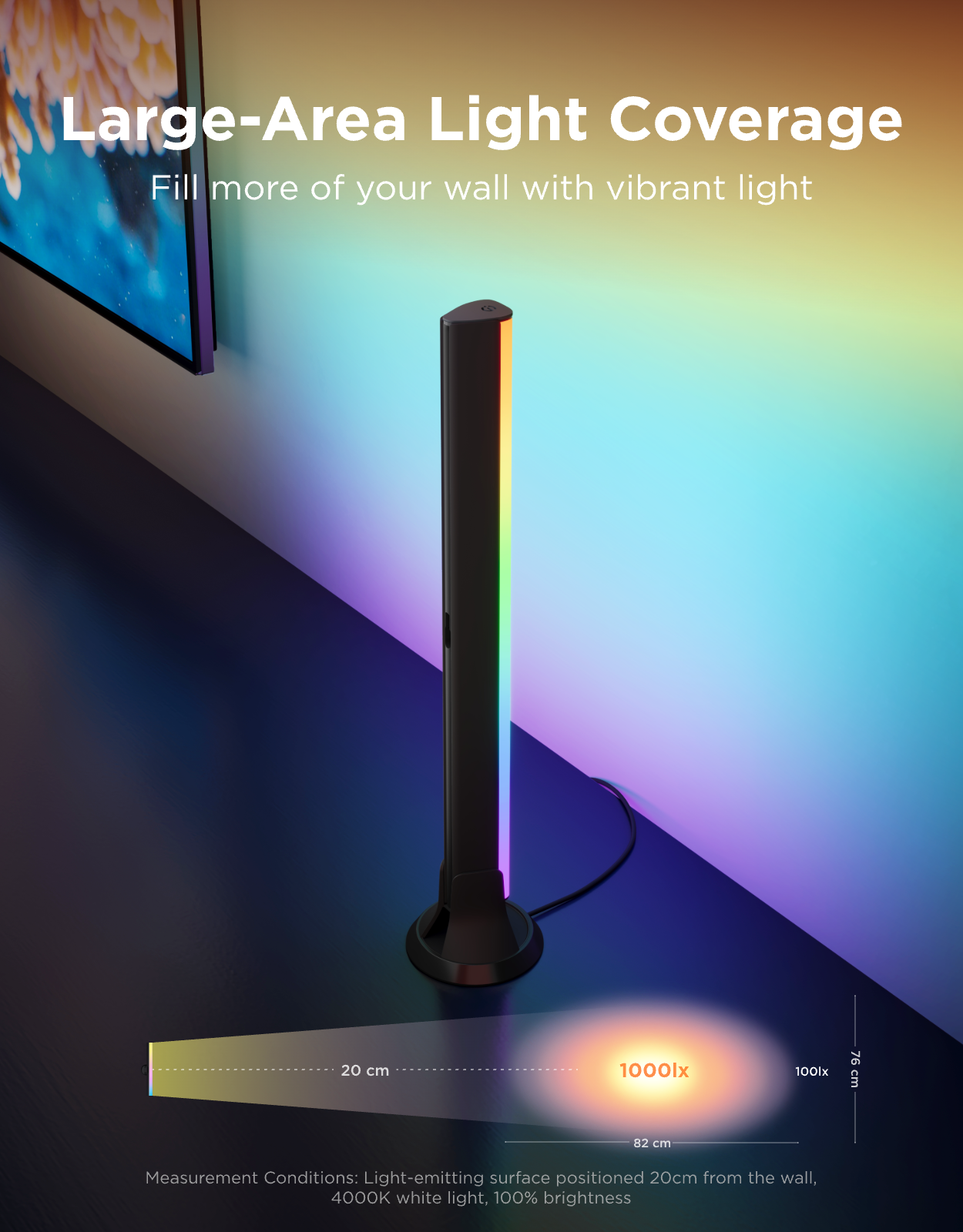 Govee RGBWIC TV Light Bars for 45-70 inch TVs