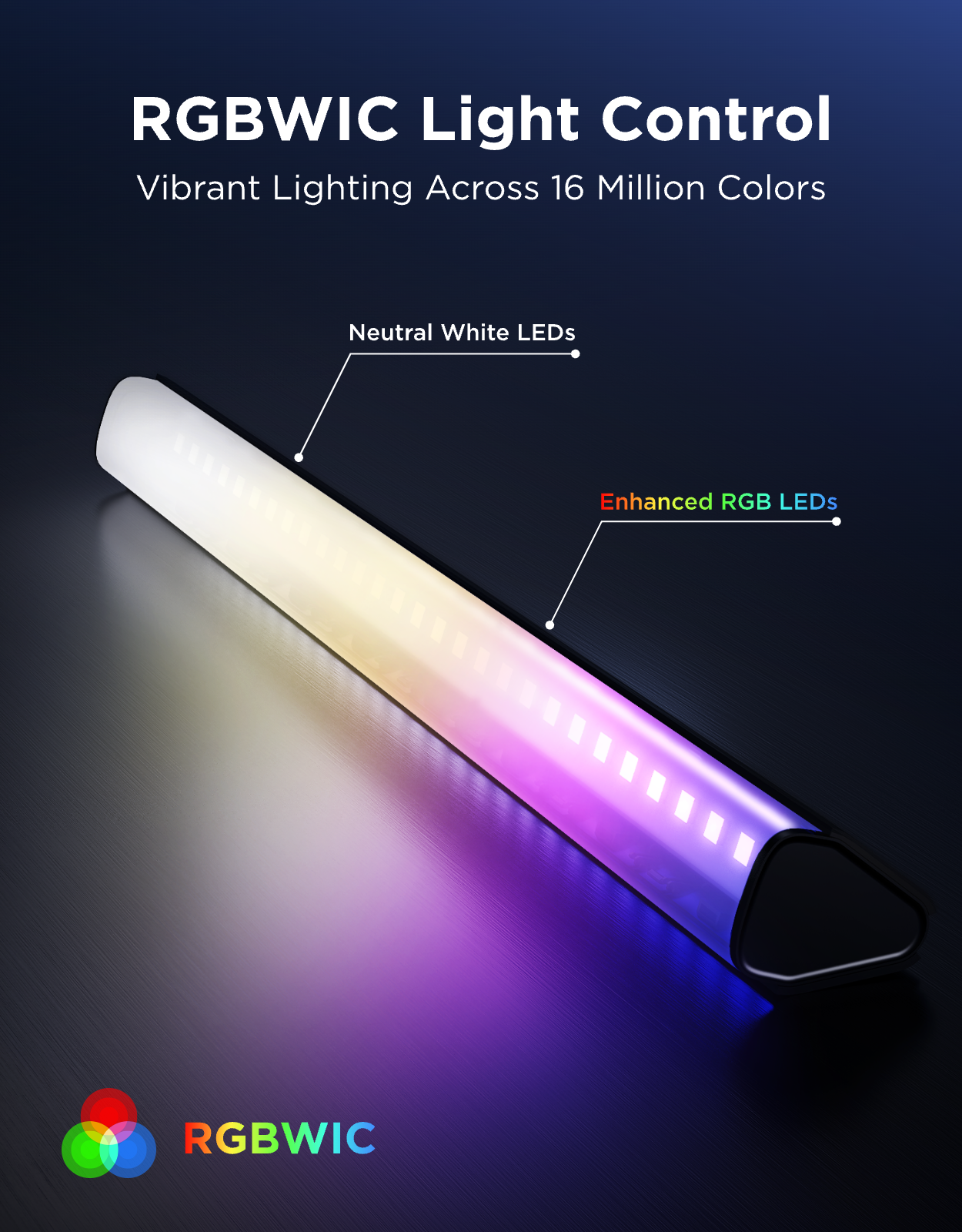 Govee RGBWIC TV Light Bars for 45-70 inch TVs