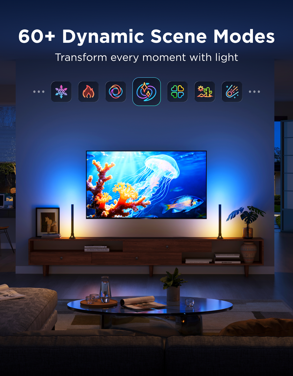 Govee RGBWIC TV Light Bars for 45-70 inch TVs