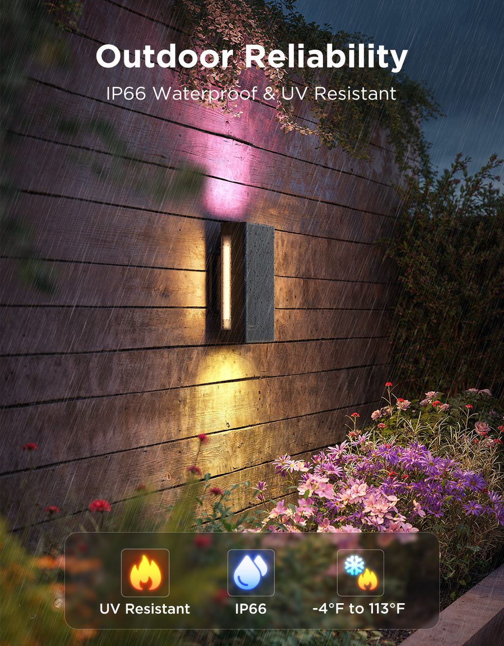 Govee Outdoor UpDown Wall Light