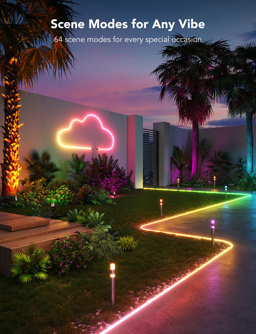 Govee RGBIC Outdoor Neon Rope Light