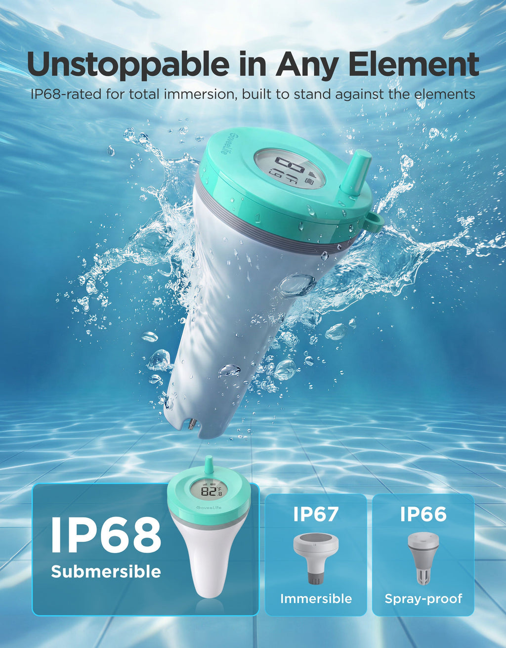 GoveeLife Smart Pool Thermometer P2